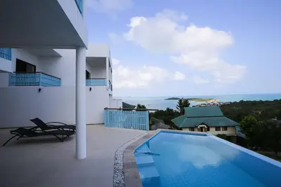 Image de Villa 5 chambres avec vue sur la mer à Plai Laem (Pj)