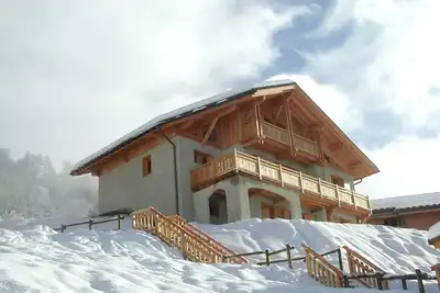 Image de Peisey Vallandry Les Arcs : Chalet spacieux au coeur des grands domaines skiable