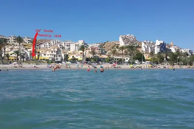 Beautiful house by beach in Santa Pola Alicante province. Bungalow bonito al mar
