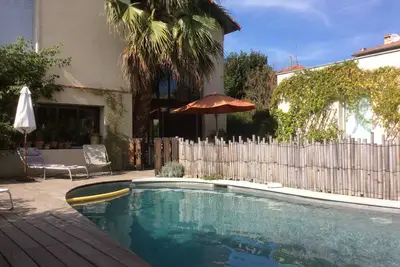 Image de Maison jardin piscine centre de Montpellier