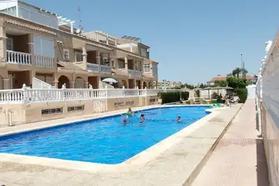 Appartement Orange avec vue sur la mer 900m de la plage sur Orihuela Costa Blanca