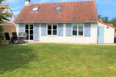Image de La Panne: belle maison de pêcheur pour 6 per. dans une domaine de vacances/Wifi