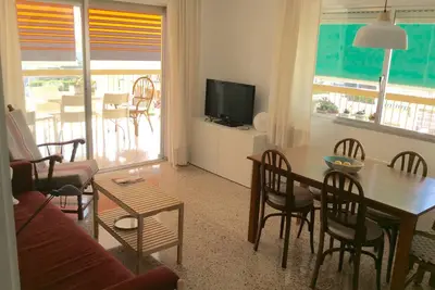 Image de Appartement à Benicassim avec Wifi gratuit, air conditionné chaud et froid et parking