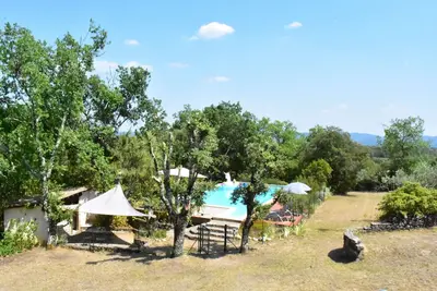 Image de Belle maison / villa Le Manse 10 personnes avec piscine privée dans le Gard