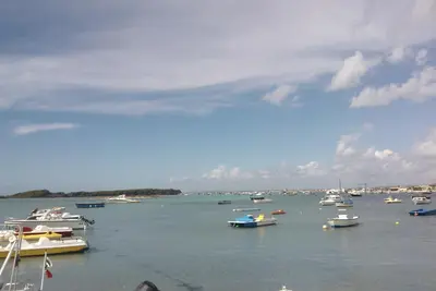 Image de Vue sur la mer sur l'île de lapins, à proximité des plages et du centre-ville