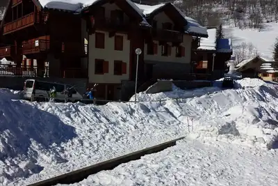 Image de Studio équipés 4 personnes dans station de ski Valloire Galibier