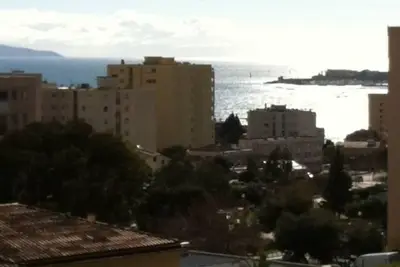 Appart Vue Mer, Climatise, Refait A Neuf, Ensoleille, Spacieux - Entree De Ville