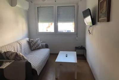 Image de Sitges centre. Free Wifi. Lumineux, grande cuisine, 20mètres plage. Très calme