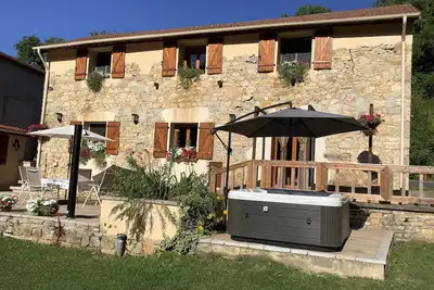 Image de Moulin de Mirau, confortable grange rénovée dans la vallée de la Diege