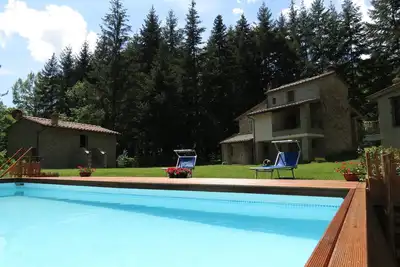 Image de Poppi, Toscane - Casa Adriana, résidence typique confortable dans le domaine Tenuta Rocche.
