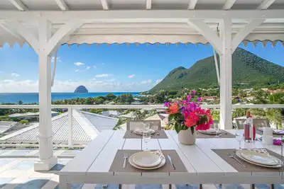 Top of villa sea view classified '3 stars'