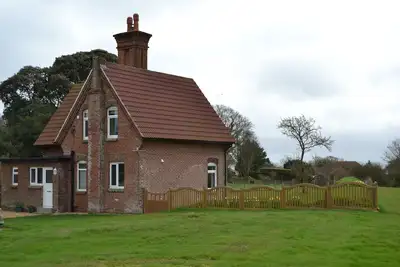 Image de Charmant chalet avec vue sur les collines de Purbeck