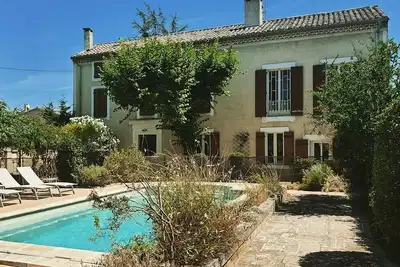 Image de Mas provençal de caractère avec piscine entre Ventoux et Luberon