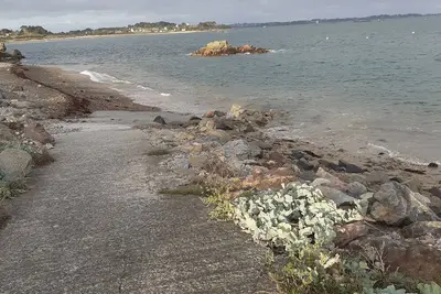 Image de Maison en pierre du pays avec vue exceptionnelle sur mer'' La Manche''kermagen