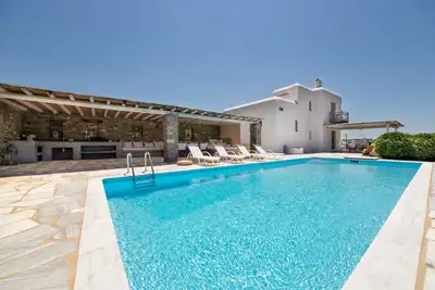 Image de Ab Private Villa, private pool, sea view, 10min from Naoussa,