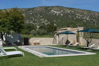 Luxe Mas provençal, climatisé, piscine privée, Wifi - Vaison/Malaucène,