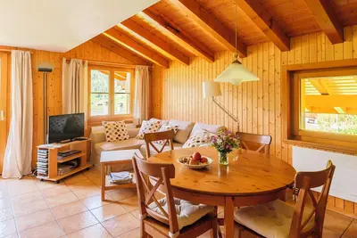 Appartement confortable et convivial avec belle vue sur la montagne