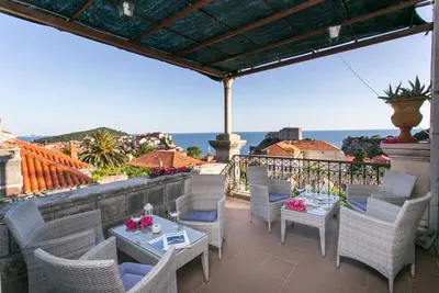 Image de Appartement Dubrovnik Solei - Vue sur la mer de la vieille ville depuis une grande terrasse, zone Pile