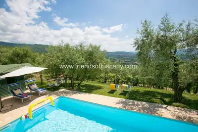 Image de 4 chambres, piscine privée, grand jardin privé, vue imprenable