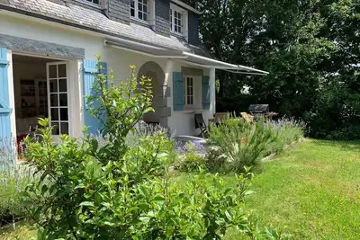 Image de Maison, 8 couchages, à 300 mètres de la fabuleuse plage familiale; Cap Coz, Fouesnant.