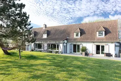 Image de Propriété de ferme de luxe avec une sensation de maison de plage