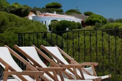 Image de Appartements Mazagón \"Plage\" avec une immense terrasse