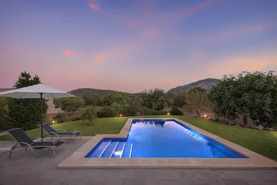 Villa La Sort - villa en pierre de Majorque lumineuse, de plain-pied, à la campagne