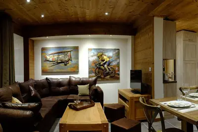 Image de Appart-chalet 5* spacieux, lumineux, skis aux pieds, route du Tour de France