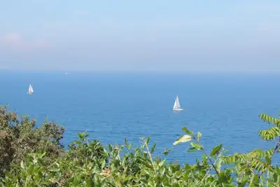 Grand studio avec vue sur la mer
