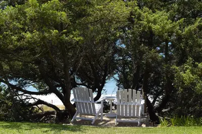 Sur la plage Agréable et confortablement