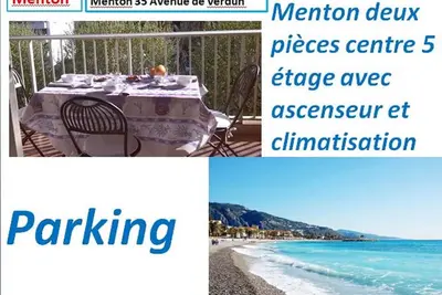 Image de Menton Centre appartement 5 étage Belle Air conditionné Ascenseur