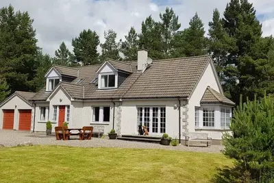 Image de Une maison de vacances Ă Teallach dans le parc national de Cairngorm - Wifi