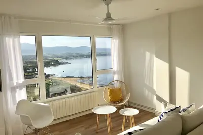 Image de Maison avec vue sur la mer à Pedreña (Cantabrie). Golf et plage