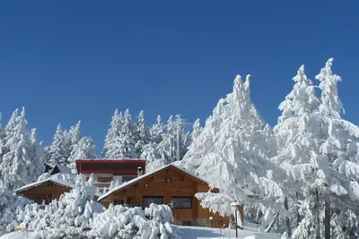 Image de Chalet Chant des Oiseaux de 110 m² avec la vue sur Mont-Blanc