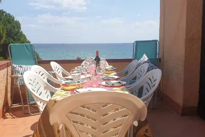 Appartement avec jardin á 11 mètres de la plage de sable de la Fosca