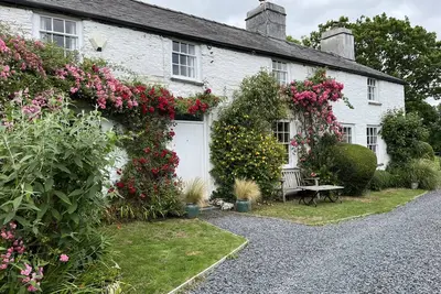 Image de Superbe ferme galloise surplombant l'estuaire de Dyfi. 4 étoiles avec \"Visit Wales\"