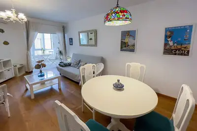 Appartement en ville sur la plage.