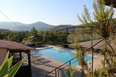 Image de Grande maison sur 1 hectare 12 pers avec piscine chauffée Grimaud-Cogolin