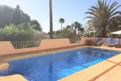 Image de Villa avec piscine avec vue sur le Montgo