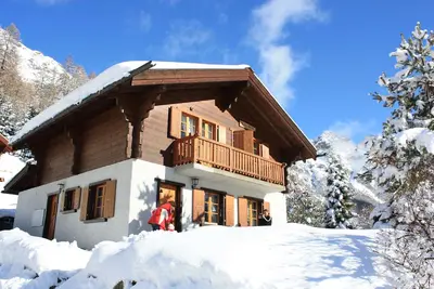 Chalet familial avec une vue fantastique