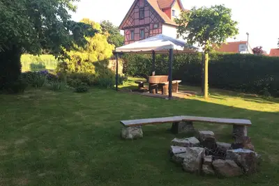 Image de FeWo am Reinhardswald \"Eichenlaub\" - Hesse du nord avec l'expérience de la famille et du chien