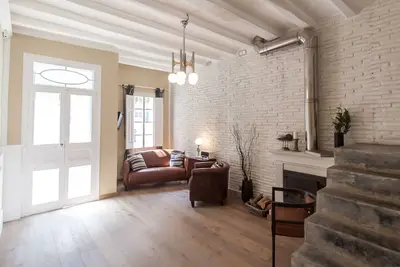 Image de Nostalgique maison de pĂŞcheur sur plage, Barcelone