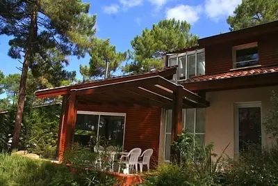 Image de Paisible, en plein nature, calme avec vue sur le golf, pour 6 pers