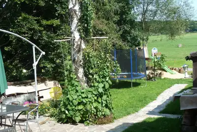 Image de Appartement familial avec lits king size, terrasses et feu de camp