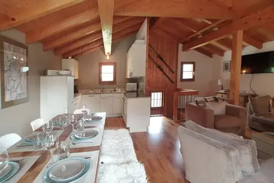 Image de Charmant chalet dans le village de chalets avec terrasse