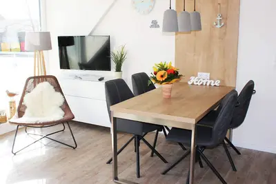 Image de Appartement moderne et joliment meublé sur Langeoog avec 2 balcons