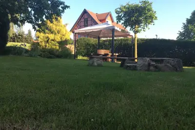 Image de FeWo am Reinhardswald \"Buchenzweig\" - Hesse du nord avec l'expérience de la famille et du chien