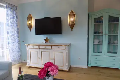 Image de Ancien appartement de rêve de Reddevitz avec Boddenblick