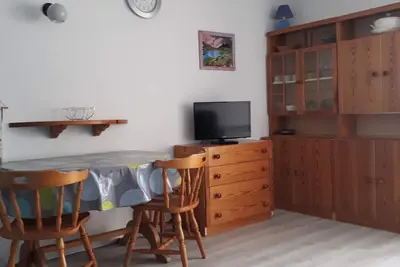 Image de La Mongie Studio ensoleillé 4 pers rando l'été vue jusqu'au Tourmalet