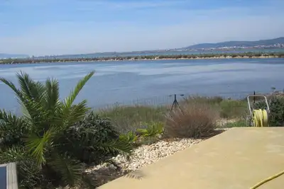 Image de belle villa contemporaine vue magique à frontignan plage
